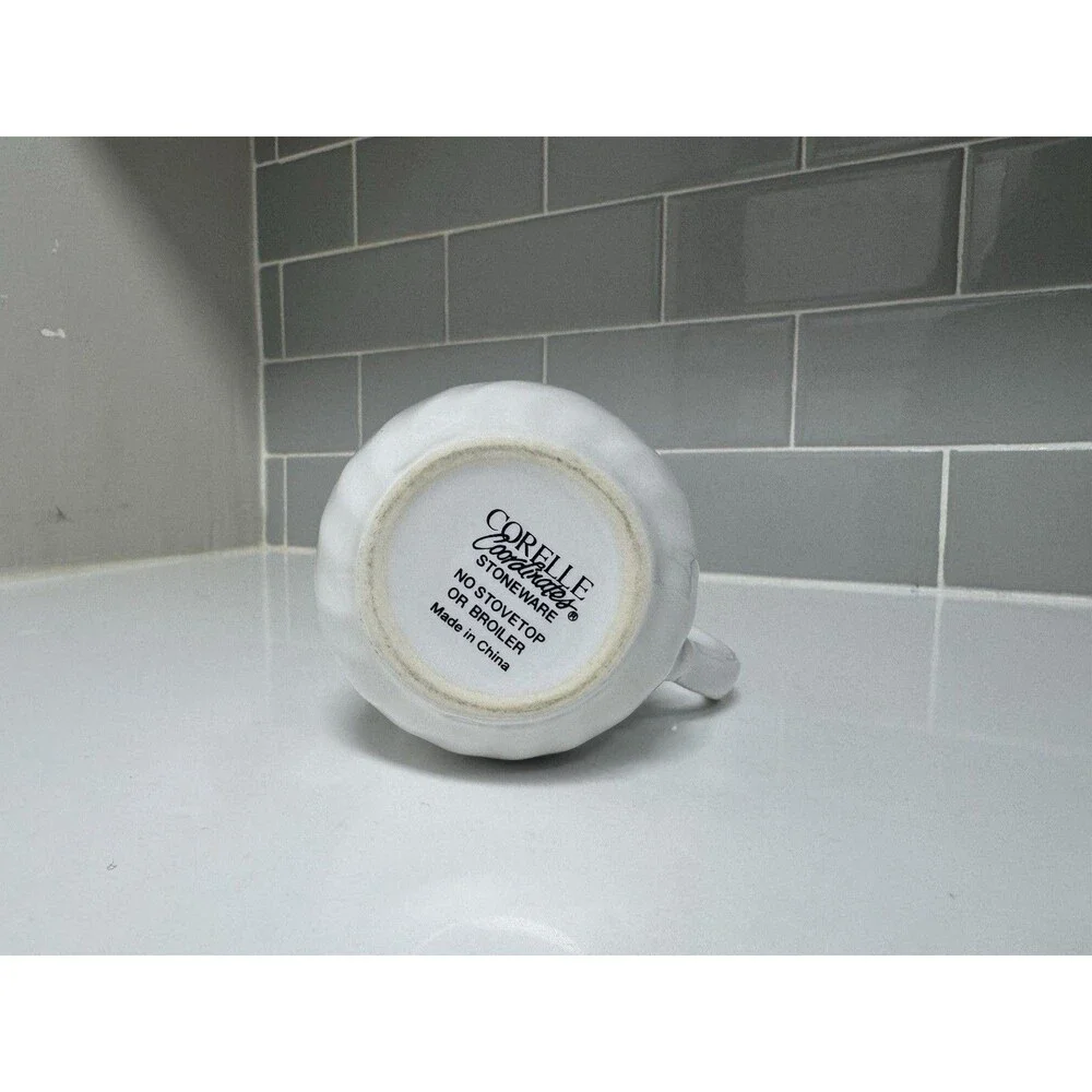 Corelle Coordinates Callaway Creamer Small Jug Cream Pitcher